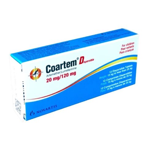 Coartem Dispersible 20/120mg