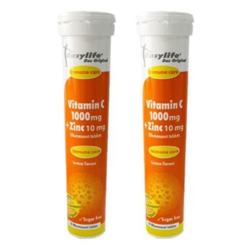 Easylife Soluble Vitamin C 1000MG + Zinc 10MG