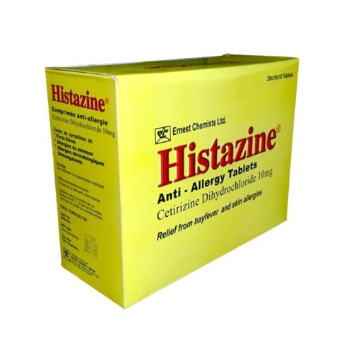 Histazine Tablets 10mg