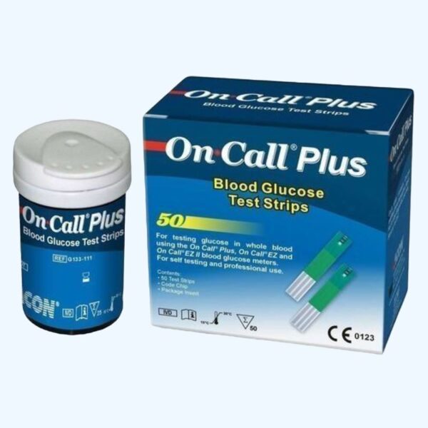 On Call Plus Glucose Test Strips - Jumarald Pharmacy & Wellness On Call Plus Glucose Test Strips