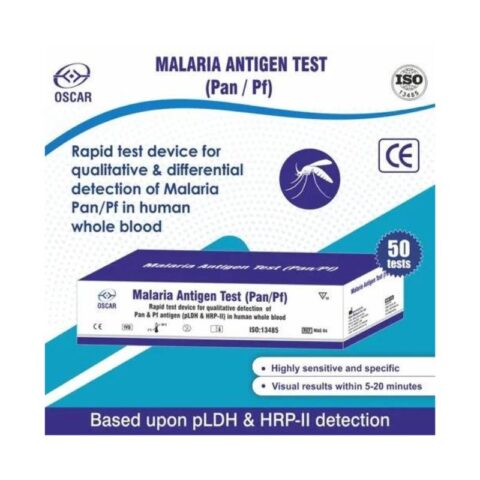 Oscar Malaria Antigen Card (Malaria Test Kit)