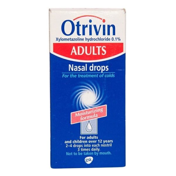 Otrivin Adults Nasal Drops - Jumarald Pharmacy & Wellness Otrivin Adults Nasal Drops