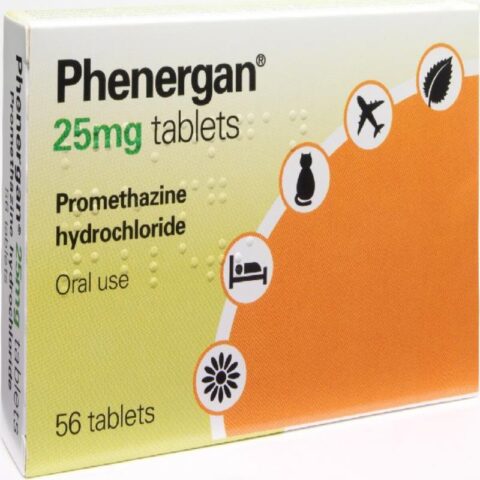 Phenergan 25mg Tablets