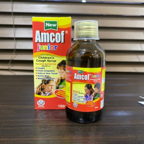 Amcof Junior Syrup - Scab Pharmacy Limited