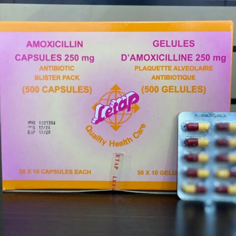 Amoxicillin [Letap] Capsule 250mg - Scab Pharmacy Limited