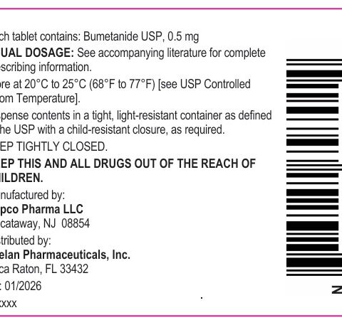 Bumetanide Tablet- Images NDC76282-797