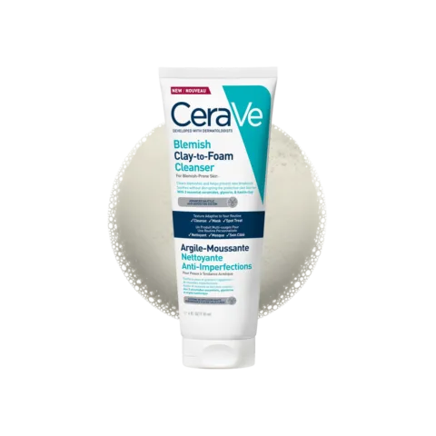 CERAVE BLEMISH CLAY TO FOAM CLEANSER