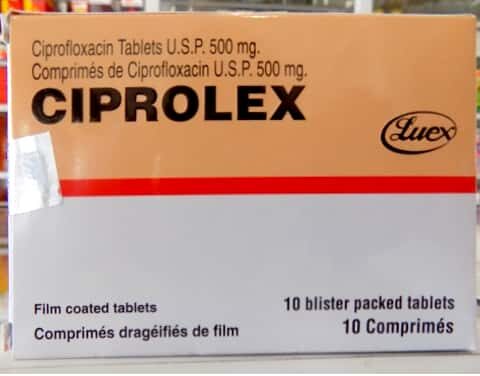 CIPROLEX TABLETS 500 MG X 10