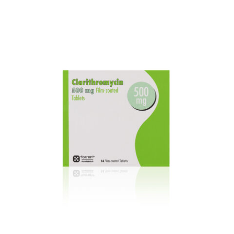 Clarithromycin Tablets 500mg (Pack of 14)