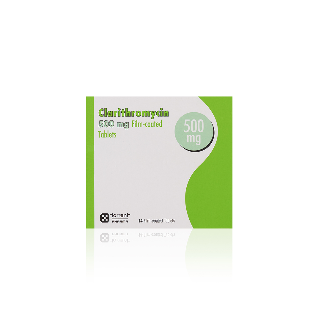 Clarithromycin Tablets 500mg Pack of 14 - Jumarald Pharmacy & Wellness Clarithromycin Tablets 500mg (Pack of 14)