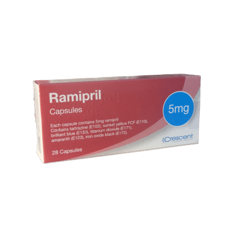 CRESCENT (Ramipril 5mg) x 28 TABLETS. - Vastovers Retail Store For Drugs & Allied Products