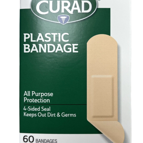 Curad Bandages PLASTIC 3/4 in x 3 inch ONE SIZE 60ct