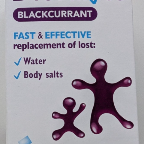 Dioralyte Blackcurrant Sachets 6x Oral Electrolyte Rehydration Powder Fast UK