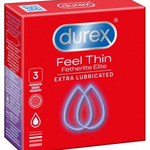 DUREX FETHERLITE ELITE CONDOMS 3'