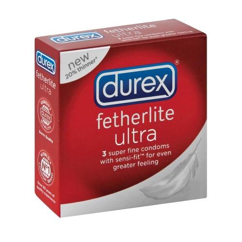 DUREX FETHERLITE ULTRA 3 CONDOMS - Jumarald Pharmacy & Wellness DUREX FETHERLITE ULTRA 3' CONDOMS