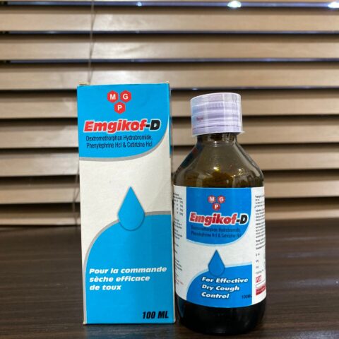 Emgikof D 100ml Syrup - Scab Pharmacy Limited