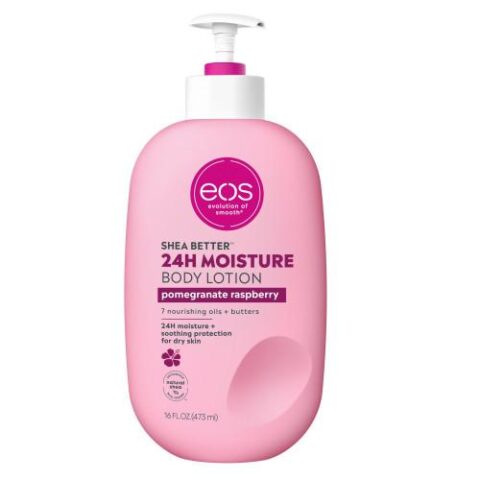 EOS Shea Better 24H Moisture Body Lotion - POMEGRANATE RASPBERRY (16 fl oz) - Everything Beauty GH