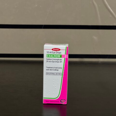 Exacrom 2% Eye Drop - Scab Pharmacy Limited