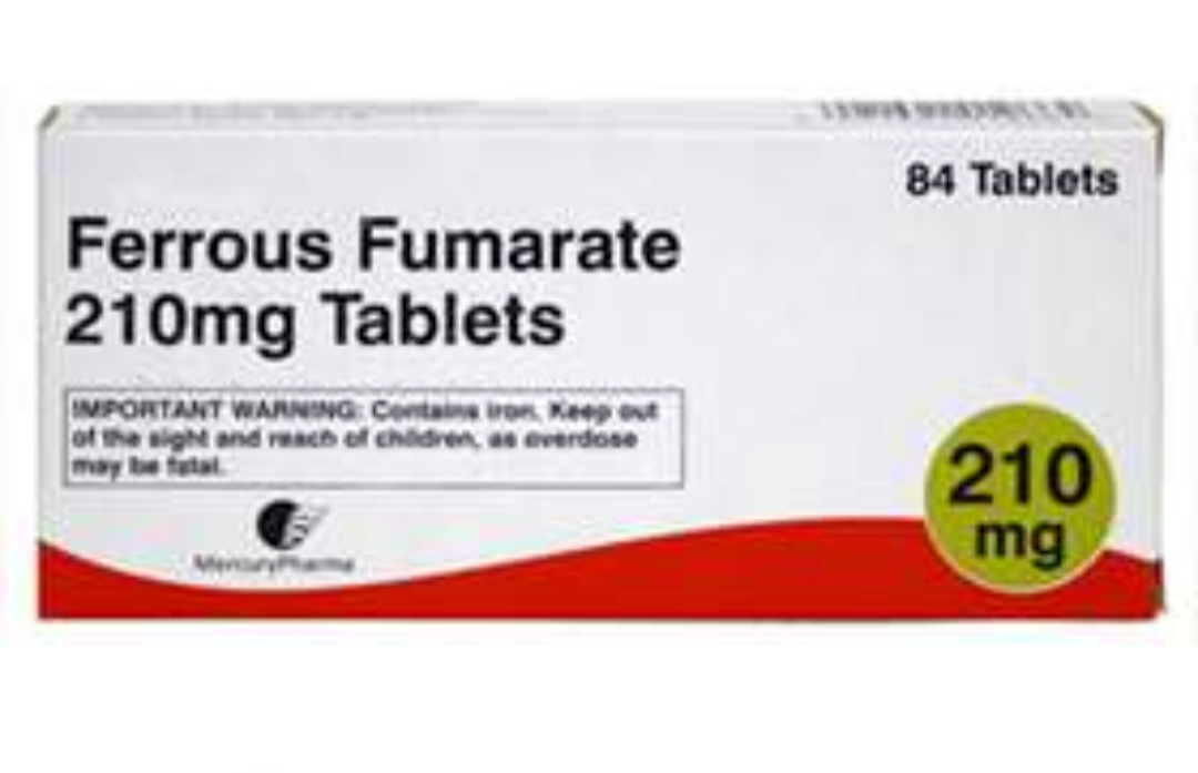 Ferrous Fumarate 210mg x 84 Iron Tablets | Anemia Iron Deficiency Brands vary - Jumarald Pharmacy & Wellness Ferrous Fumarate 210mg x 84 Iron Tablets | Anemia Iron Deficiency (Brands vary)