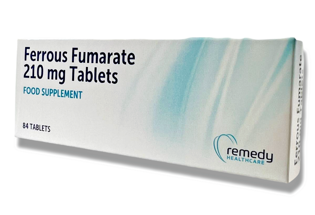 Ferrous Fumarate 210mg x 84 Iron Tablets | Anemia Iron Deficiency Brands vary - Jumarald Pharmacy & Wellness Ferrous Fumarate 210mg x 84 Iron Tablets | Anemia Iron Deficiency (Brands vary)