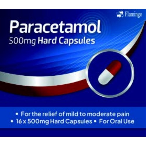 Flamingo Paracetamol Capsules - Jumarald Pharmacy & Wellness Flamingo Paracetamol Capsules