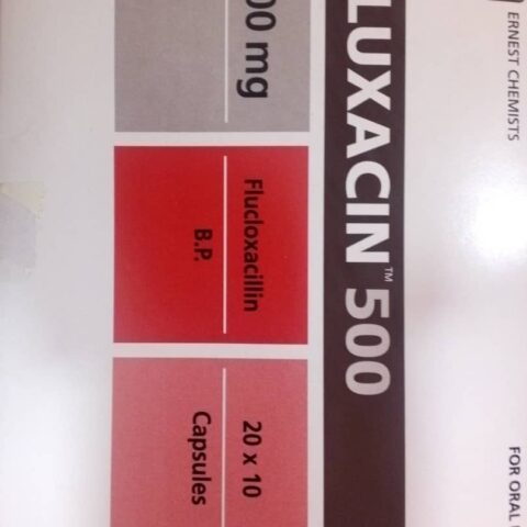 FLUXACIN CAPS 500MG 200