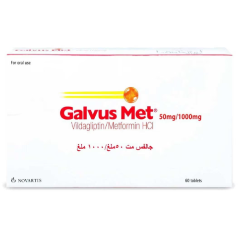 Galvus Met 50/1000 mg Tablets 60 Tabs