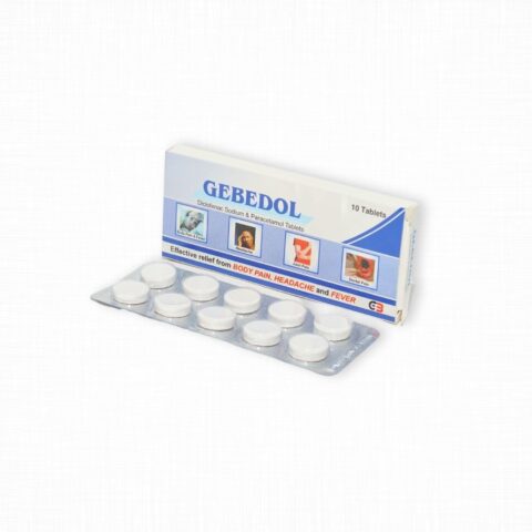 Gebedol Plain tablet 10"s - Scab Pharmacy Limited