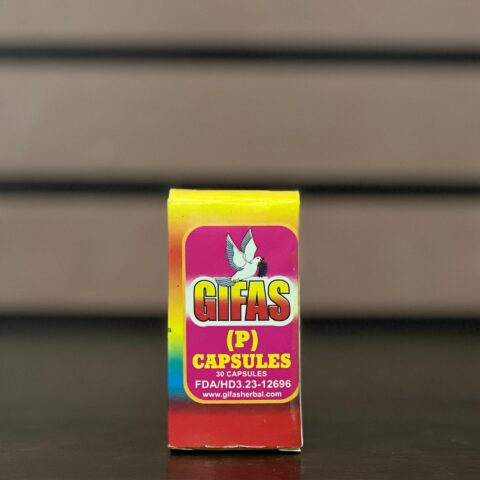 Gifas P Capsules - Scab Pharmacy Limited