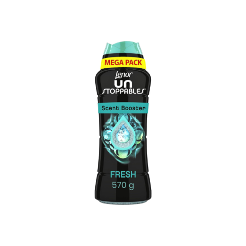 Lenor Unstoppables In-Wash Laundry Scent Booster Beads, 570g, Fresh Scent