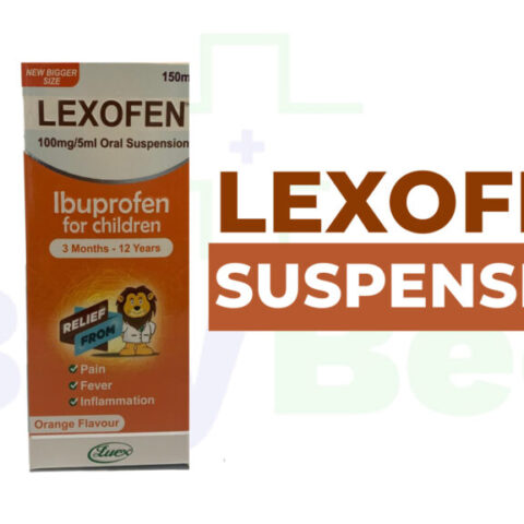 Lexofen (Ibuprofen) 100mg/5mL Oral Suspension