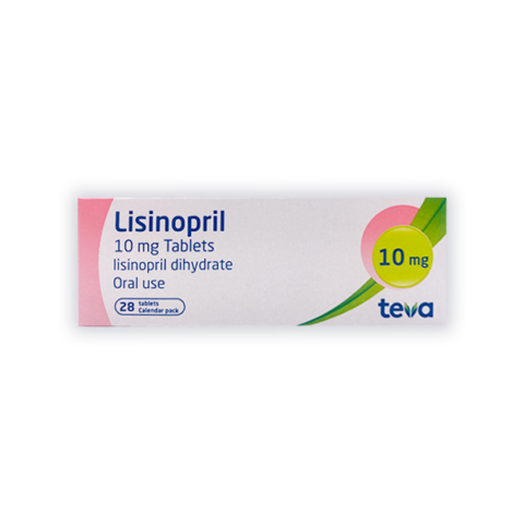 Lisinopril Tablets (2.5mg, 5mg, 10mg, 20mg)