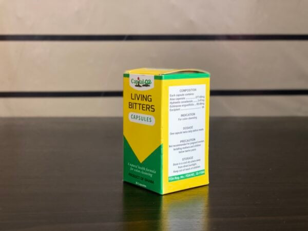 Living Bitters Capsules - Scab Pharmacy Limited - Jumarald Pharmacy & Wellness Living Bitters Capsules - Scab Pharmacy Limited