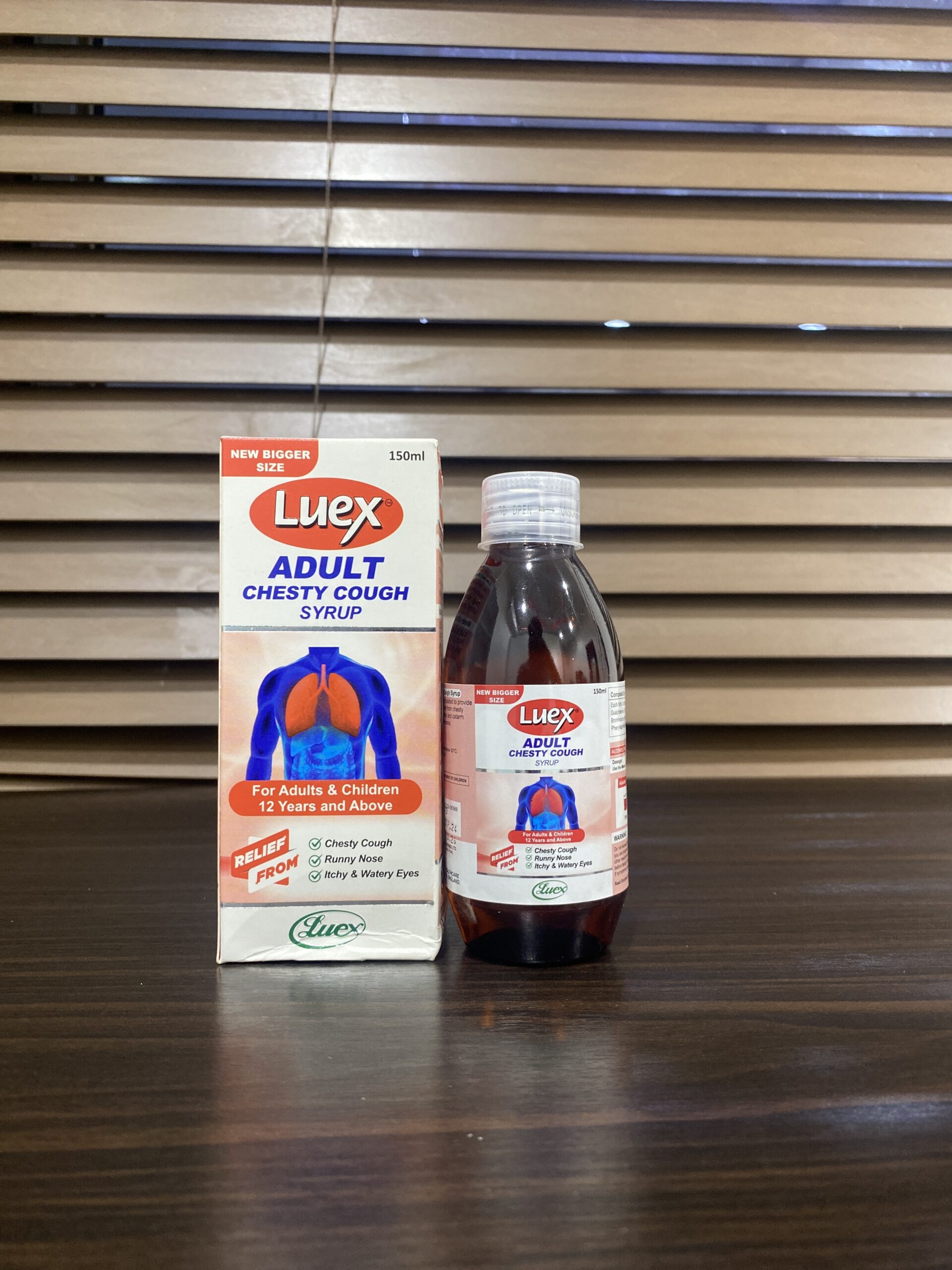 Luex Adult Chesty Syrup - Scab Pharmacy Limited - Jumarald Pharmacy & Wellness Luex Adult Chesty Syrup - Scab Pharmacy Limited