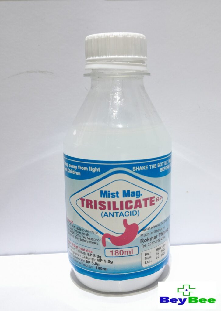 Mist Magnesium Trisilicate BP Mixture - Jumarald Pharmacy & Wellness Mist Magnesium Trisilicate BP Mixture