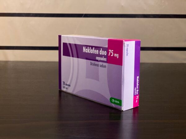 Naklofen Duo 75mg Capsules - Scab Pharmacy Limited - Jumarald Pharmacy & Wellness Naklofen Duo 75mg Capsules - Scab Pharmacy Limited