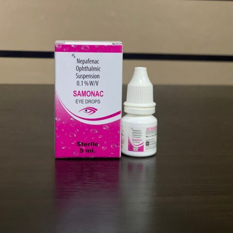 Napafenac 0.1% Eye Drop [Samonac] - Scab Pharmacy Limited