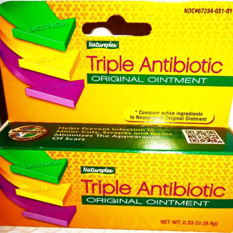 Natureplex Triple Antibiotic Original Ointment 0.33 Ounce Cream USA EXP 2027