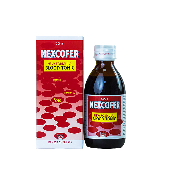 NEXCOFER BLOOD TONIC 200ML - Jumarald Pharmacy & Wellness NEXCOFER BLOOD TONIC 200ML