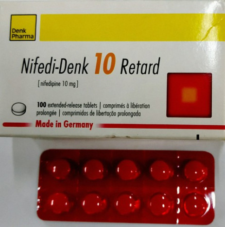NIFEDI-DENK 10 MG RETARD