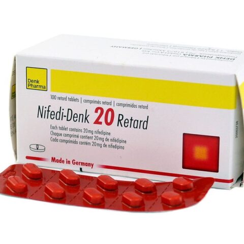 NIFEDI-DENK 20MG TABS 100'S