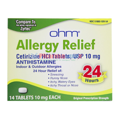 ohm-allergy-relief-cetirizine-hci-anthistamine-24-hour-relief-tablet-10mg-100-ct_1650635679 - Jumarald Pharmacy & Wellness