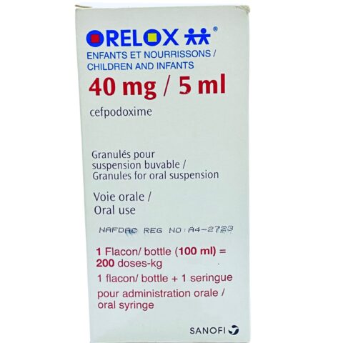 Orelox Suspension (Cefpodoxime) x100ml | MedeCify