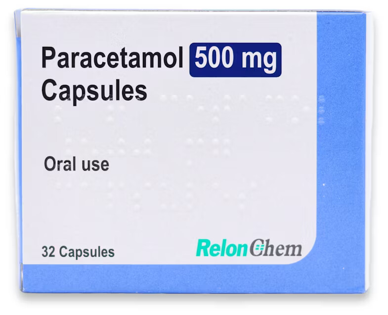 Paracetamol 500mg 32 Capsules - BRANDS MAY VARY - Jumarald Pharmacy & Wellness Paracetamol 500mg 32 Capsules - BRANDS MAY VARY