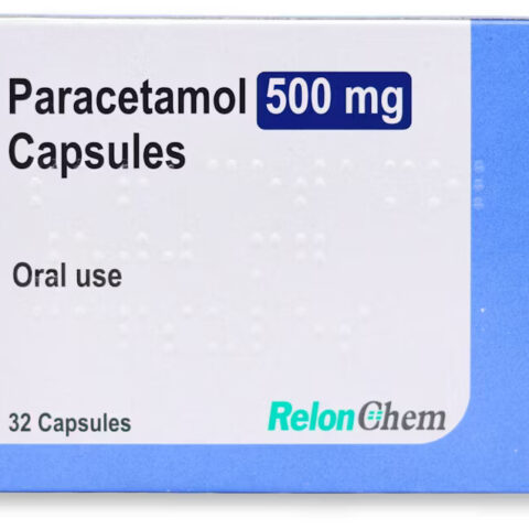Paracetamol 500mg 32 Capsules - BRANDS MAY VARY