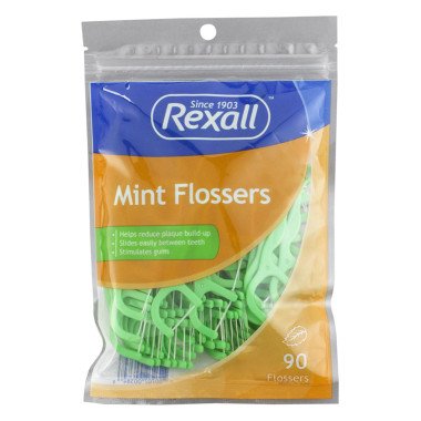 Rexall Mint Flossers, 90 ct