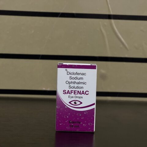 Safenac [Diclofenac] Eye Drop - Scab Pharmacy Limited