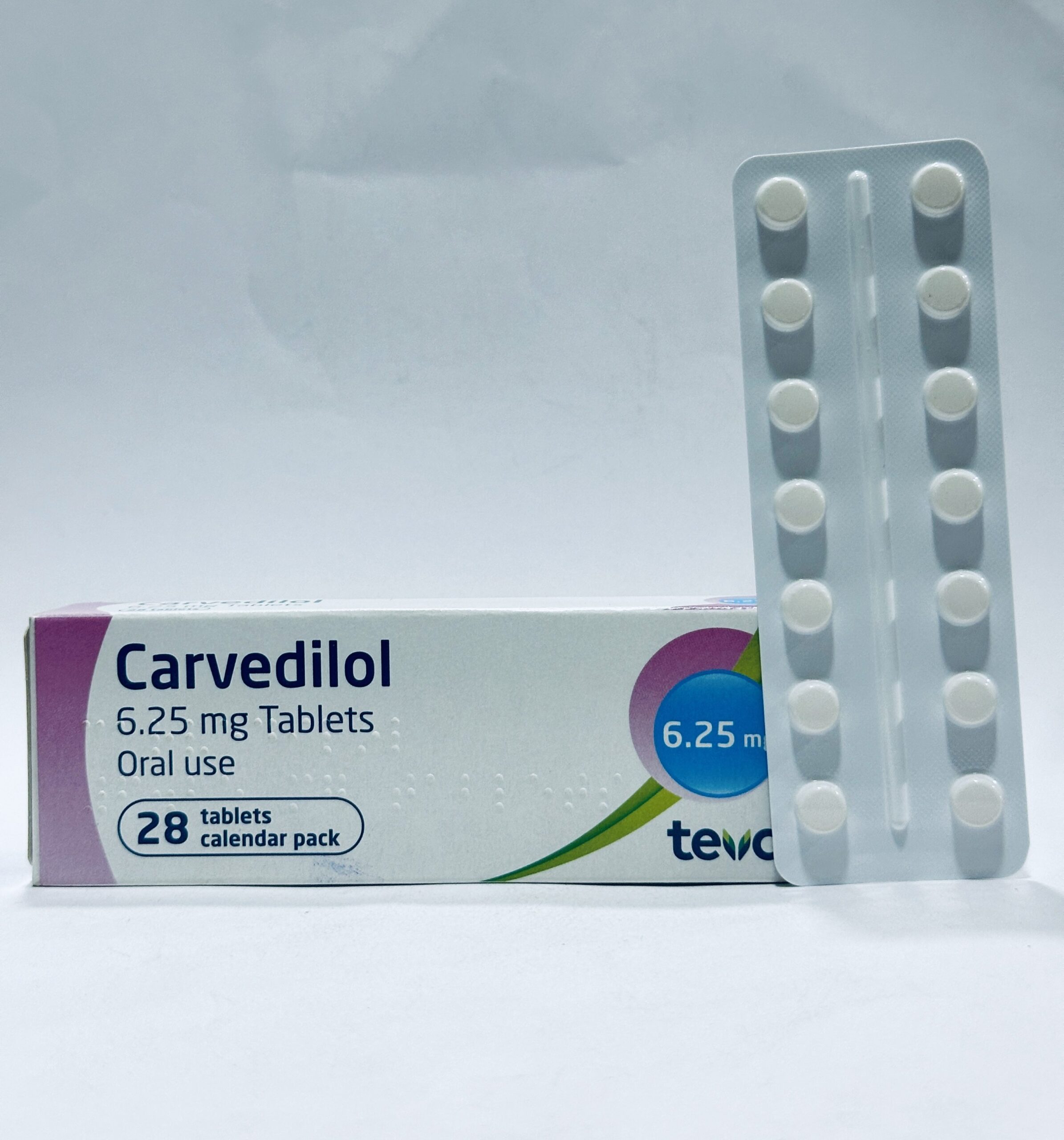 Teva Carvedilol 625mg Tablet x28 | MedeCify - Jumarald Pharmacy & Wellness Teva Carvedilol 6.25mg Tablet x28 | MedeCify