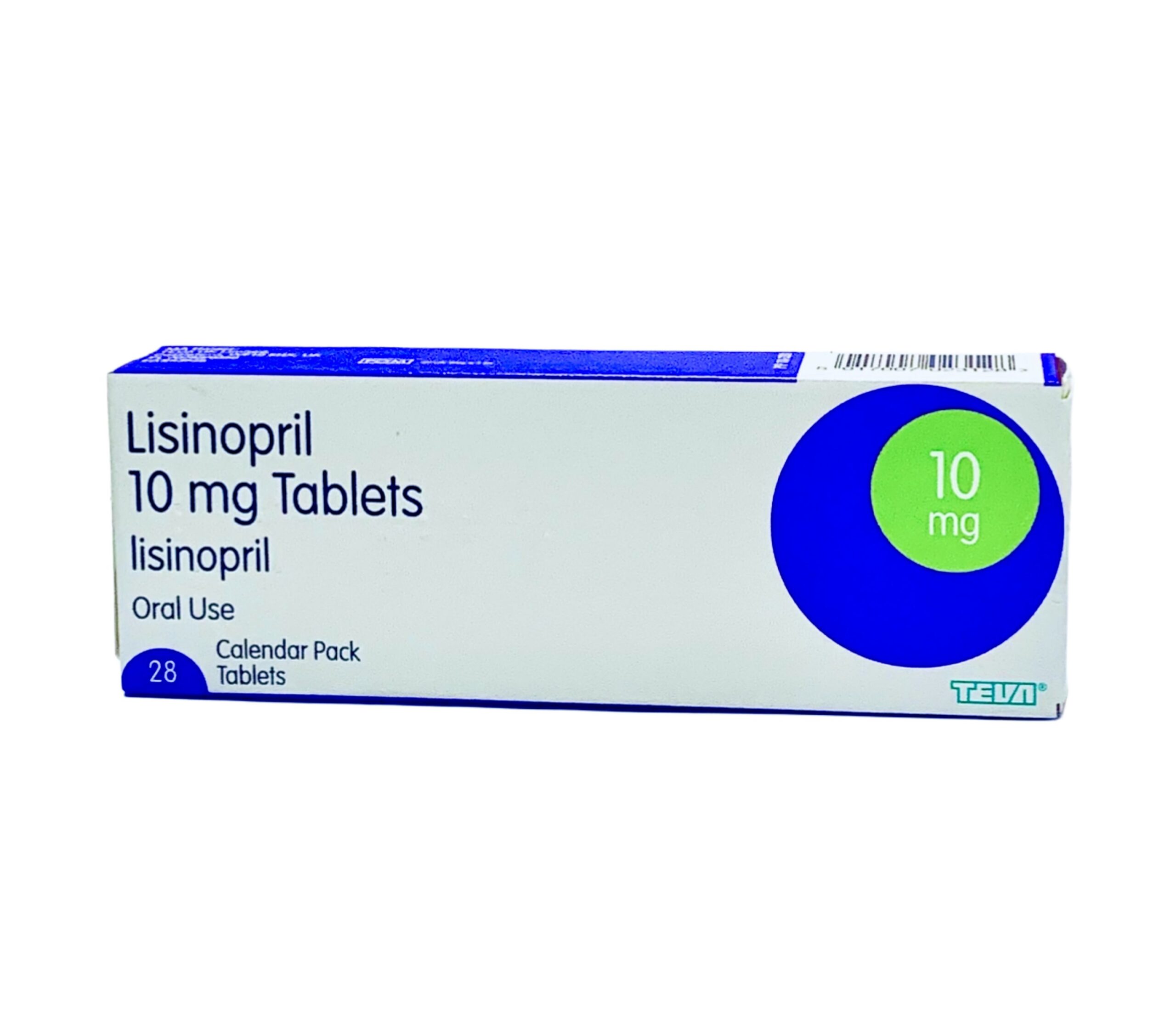 Teva Lisinopril 10mg Tablet x28 | MedeCify - Jumarald Pharmacy & Wellness Teva Lisinopril 10mg Tablet x28 | MedeCify
