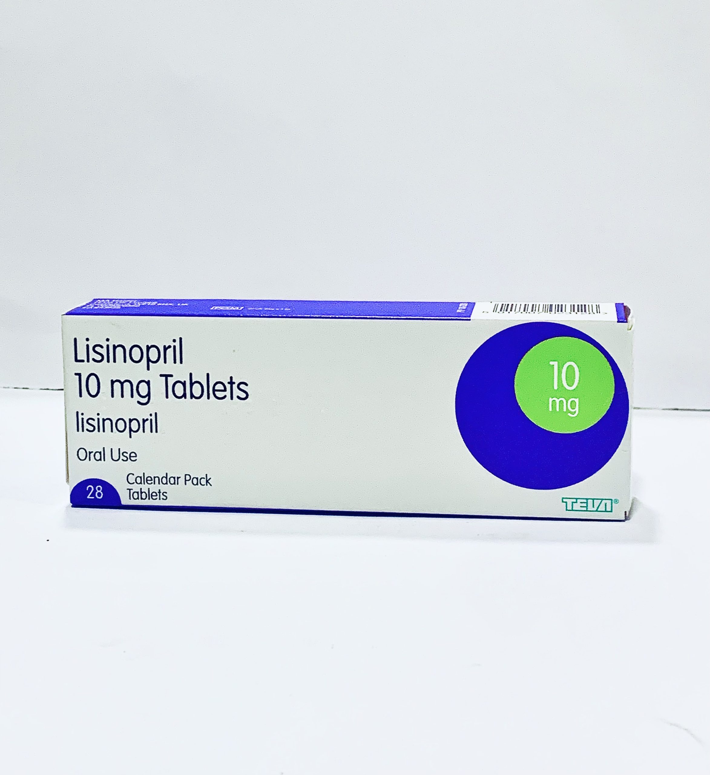 Teva Lisinopril 10mg Tablet x28 | MedeCify - Jumarald Pharmacy & Wellness Teva Lisinopril 10mg Tablet x28 | MedeCify
